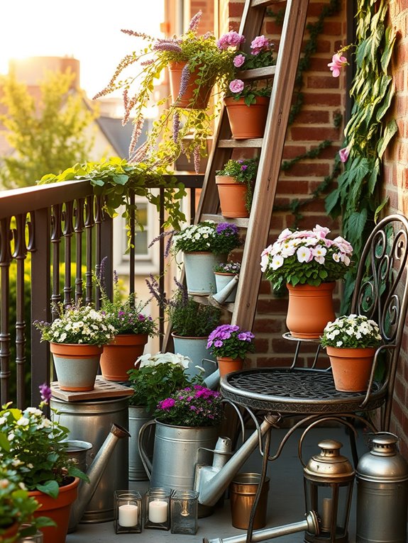 vintage rustic garden charm