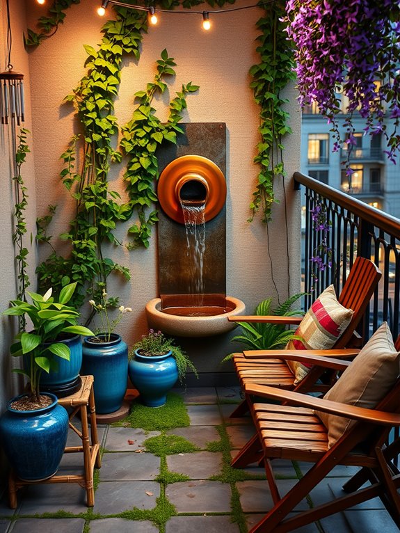 water features enhance tranquility