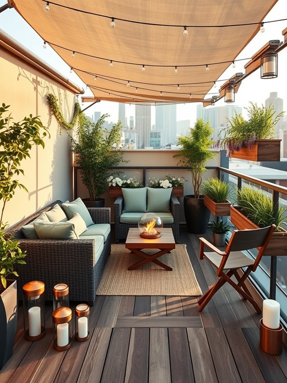weather protected outdoor living