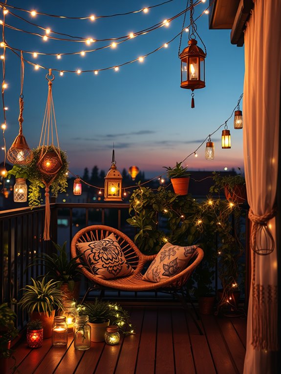 whimsical garden evening retreat