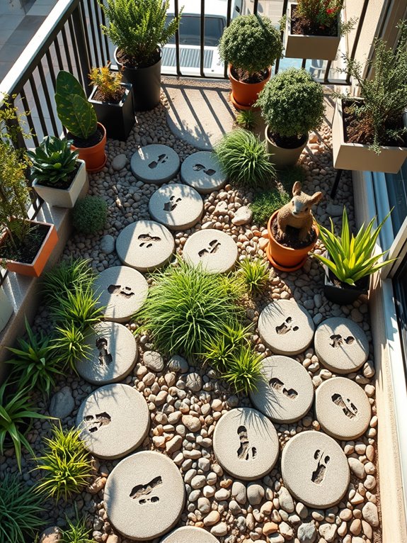 whimsical wildlife garden trail