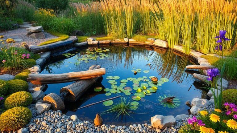 wildlife friendly garden pond ideas