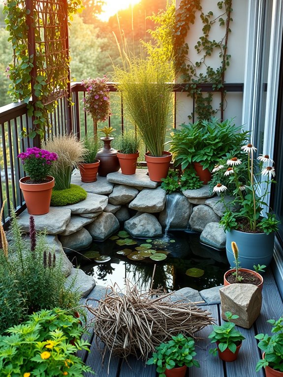 wildlife friendly pond ecosystem design