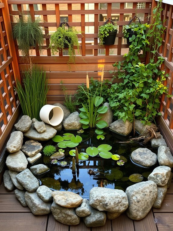 wildlife friendly pond shelters