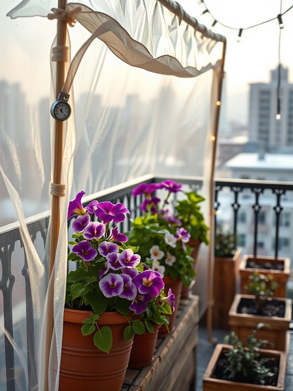 winter care for petunias