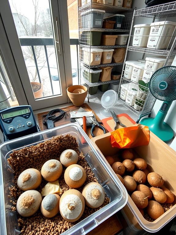 winter tuber storage solutions