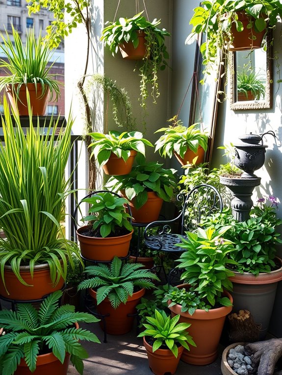 woodland garden design elements
