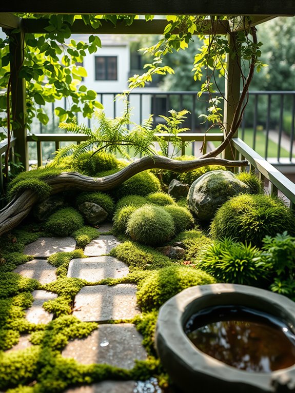 woodland moss garden design