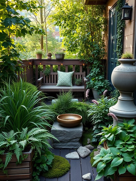 woodland retreat balcony design