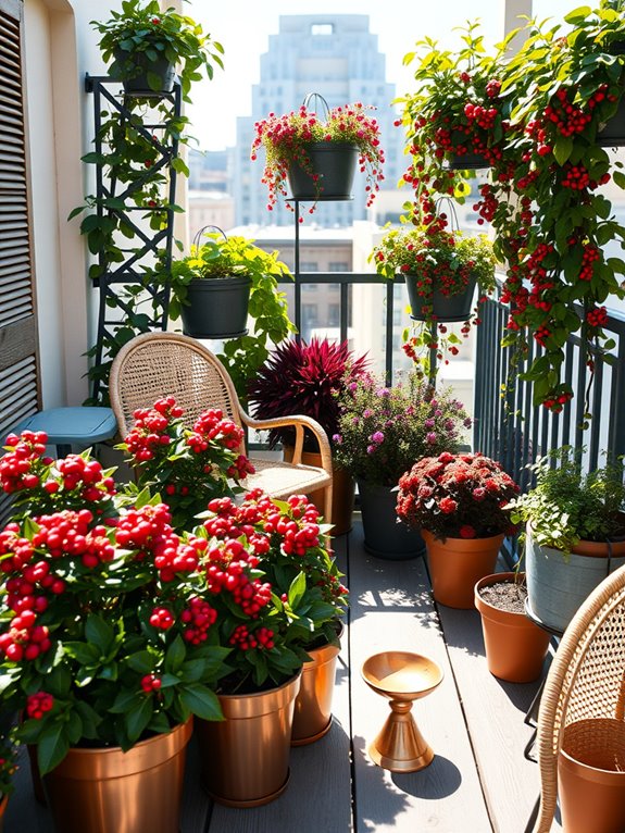 year round berry garden design